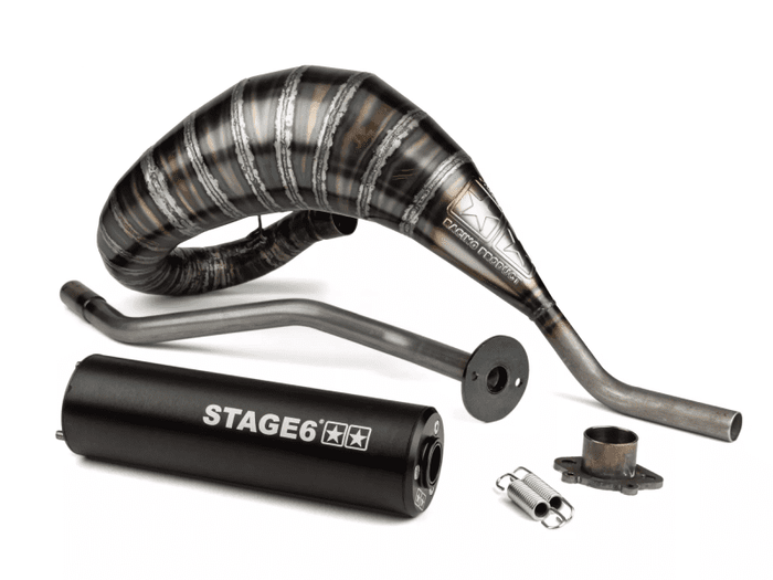 S6-9519305/BK Marmitta Stage6 80 - 90 Nero DERBI D50B0, COD: S6-9519305/BK