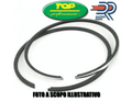 T9925400 Segmenti d.63mm Top Performances 183cc Yamaha Xmax 125cc, COD: T9925400