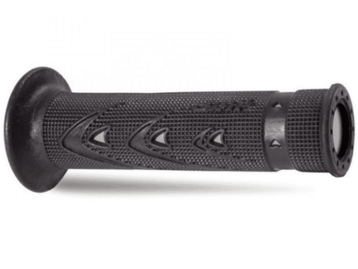 405402490 coppia manopole progrip 721-187 strada, grigio/nero, double density, senza foro