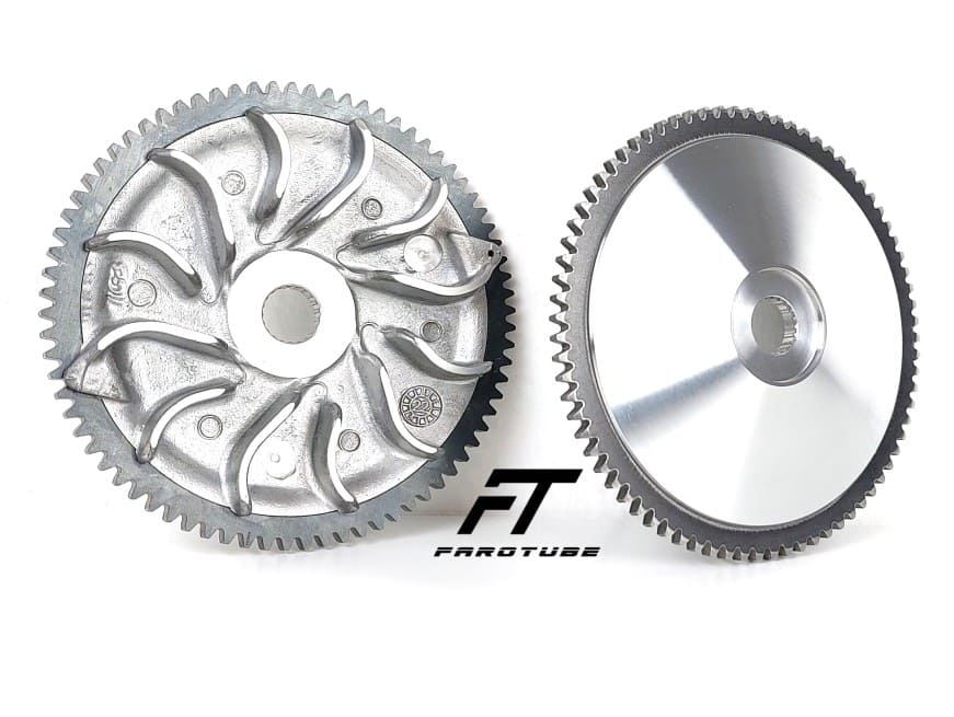 FTP76D Puleggia Anteriore Fissa 76 denti x Piaggio 125-150 cc 2-stroke (SKR Skipper/ TPH Thyphoon / Hexagon)
