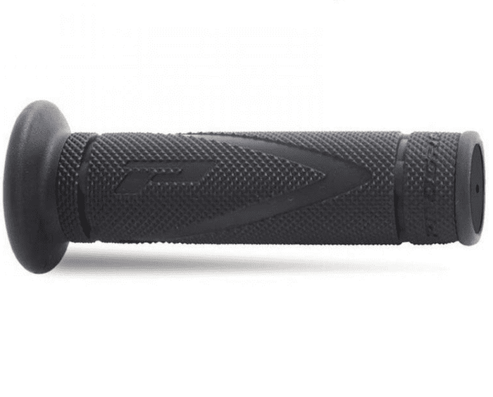 405402905 coppia manopole progrip 837-oe-102 strada, nero, single density, con foro