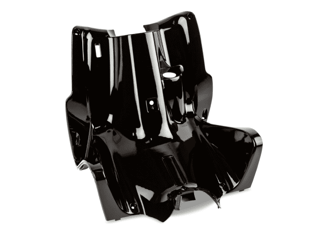 STR-902.11/BK Paragambe - Contro scudo anteriore YAMAHA AEROX fino 2013 Nero, COD: STR-902.11/BK