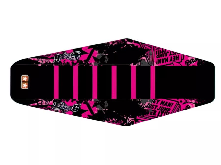 S6-058862/PK Coprisella Stage6 Full Covering nero - rosa Rieju MRT