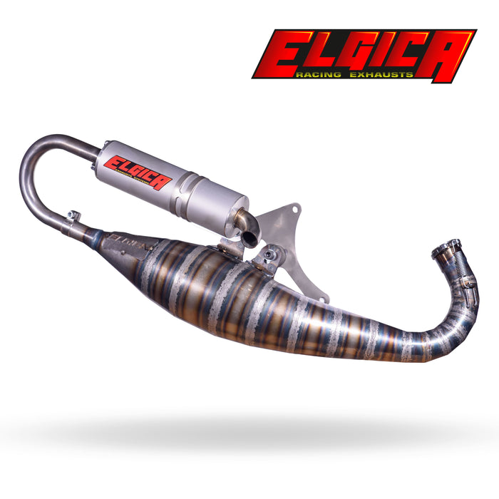Marmitta artigianale Elgica Piaggio Malossi 86cc PI