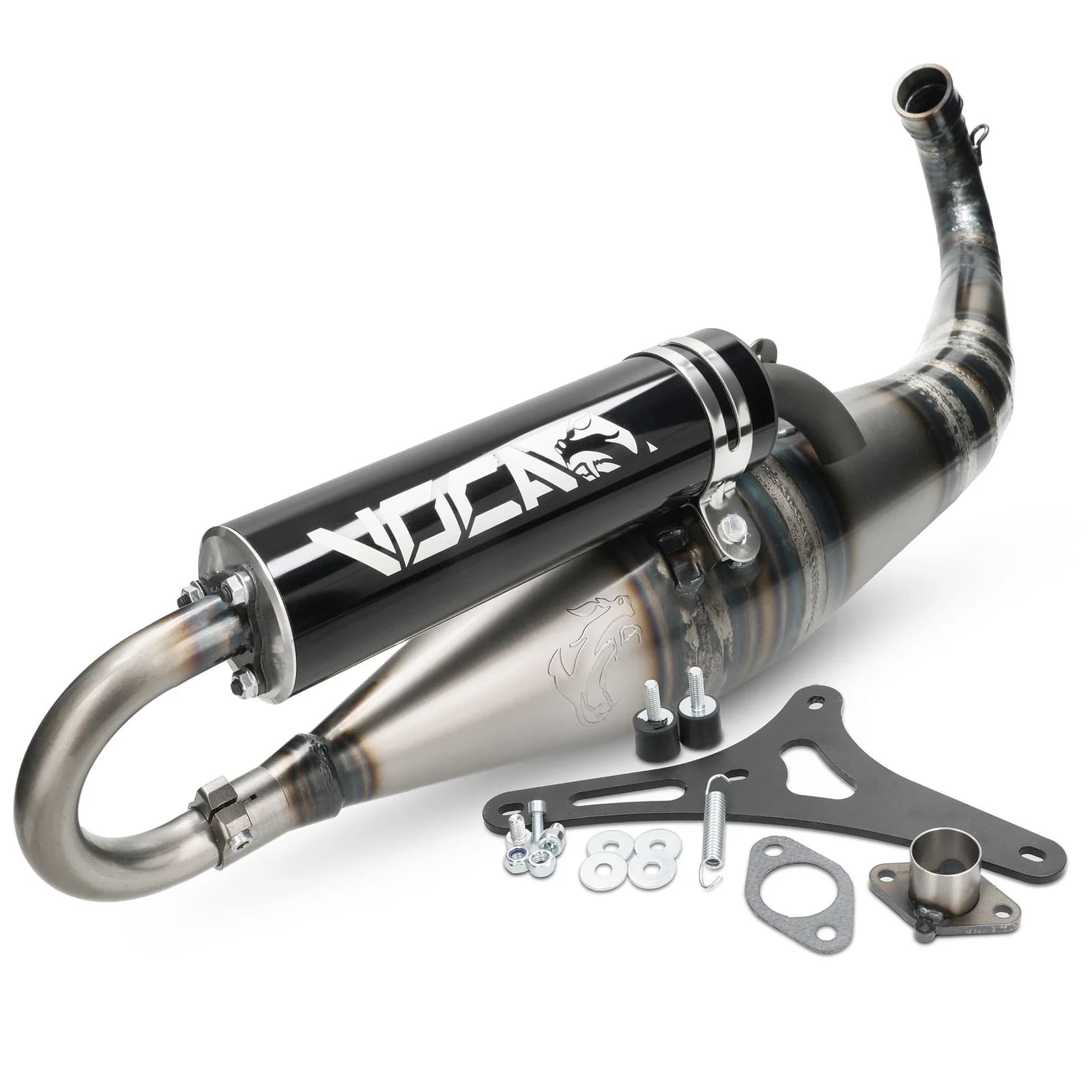 VCR-RD46145.180/BK marmitta Voca Corse Gilera runner 180 2t silenziatore nero