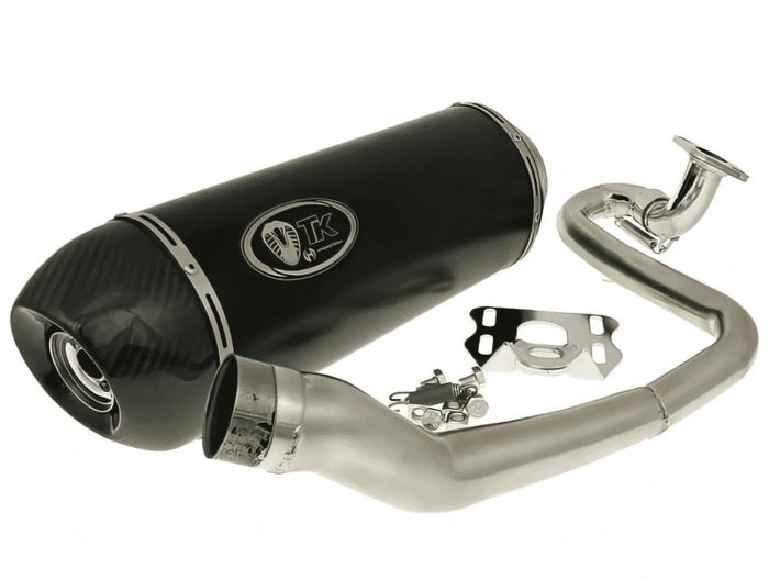 TK-M4T34-H2 Marmitta Turbo Kit GMax Carbon H2 GY6 125/150cc, COD: TK-M4T34-H2