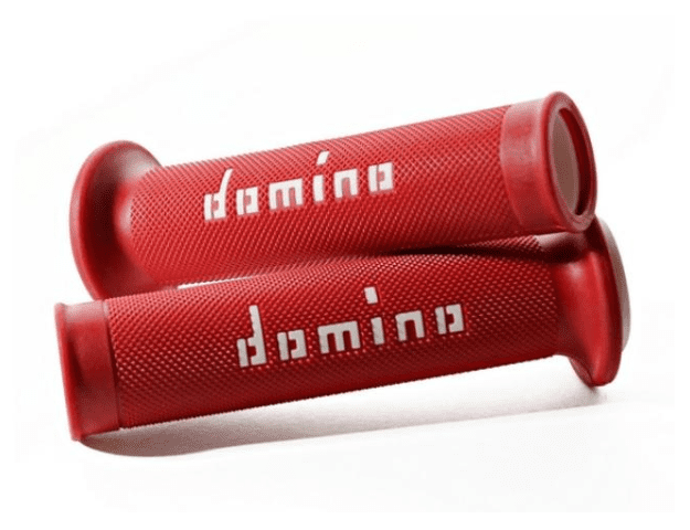 a01041c4642b7-0 coppia manopole domino rosso/bianco road-racing