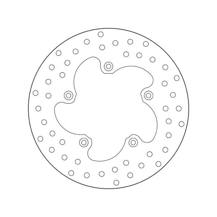 68B40736 DISCO FRENO ANTERIORE BREMBO APRILIA SCARABEO 50 1994 FISSO