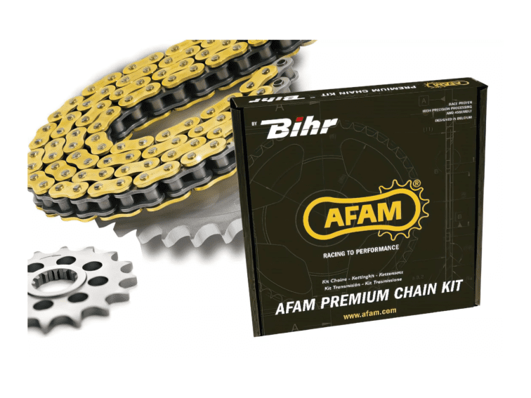 48010551 Kit catena Afam 415F KTM 50 SX 10/40