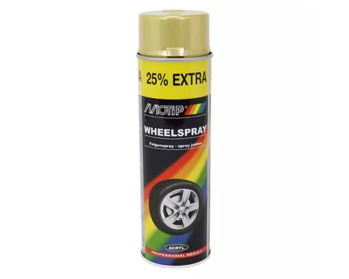 MOTIP4616 Vernice Spray Motip Pro per Cerchioni oro 500ml, COD: MOTIP4616