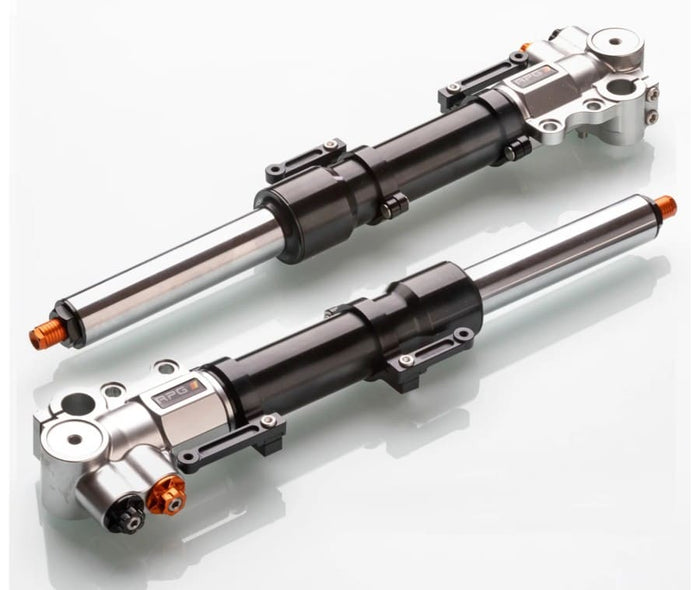 Gambe - Steli forcella RPG Forcella Racing regolabile Gambe CNC / Yamaha Aerox / Universale