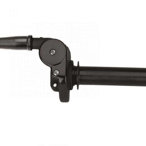 Comando Gas Super Rapido DOMINO 90° Senza Manopola, Corpo In Plastica Nero, Per Vespa 50/ 50 - Foto 8