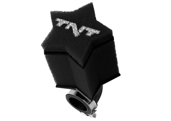 115024a filtro aria tnt star 90 ° ã˜28/35 nero