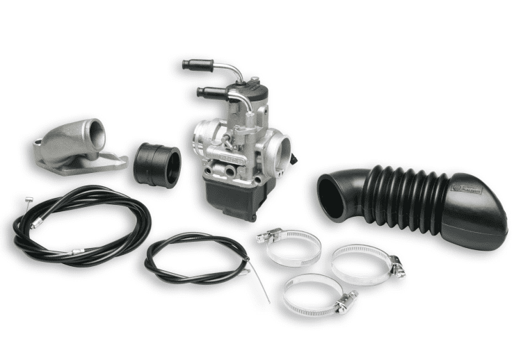 1610701 Malossi phbh 30 b carburetor kit Vespa px and 200 2t direct to the crankcase