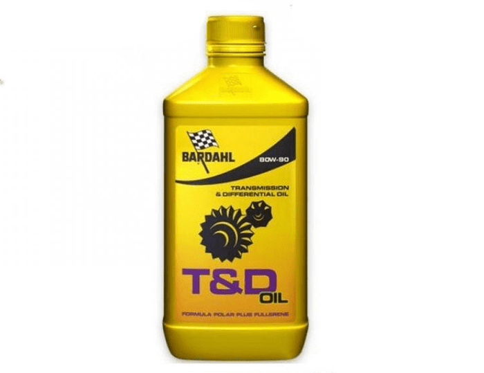 421140 - 421039 1 litro olio bardahl t&d gear oil 80w90 lubrificante bardahl per trasmissioni ingranaggi 1lt