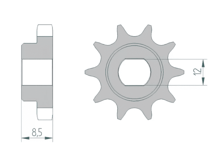 1077167001 Pignone 415 Afam Z10 KTM 50, COD: '1077167001