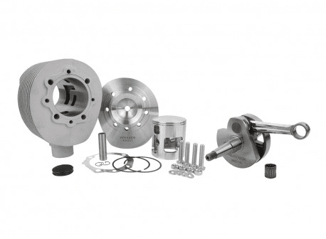 25361004 cylinder kit pinasco shaft 225cc piaggio vespa pe 200 corsa 60 25032911 + 25080827