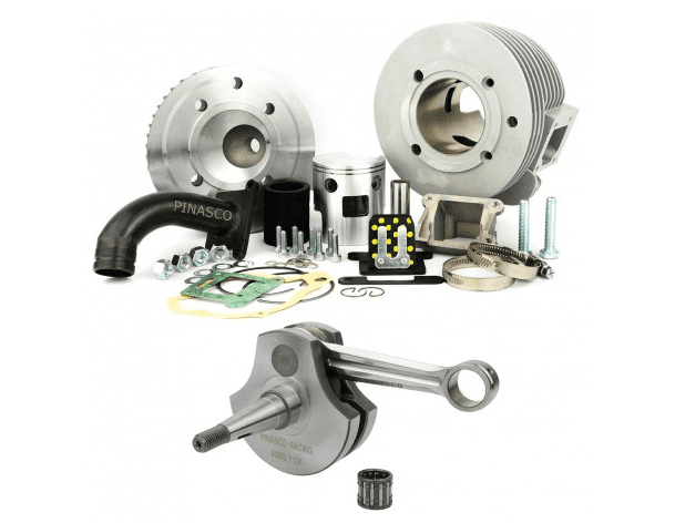 26361002 cylinder kit pinasco shaft 160cc d.60 piaggio vespa vn1 125 lamellar
