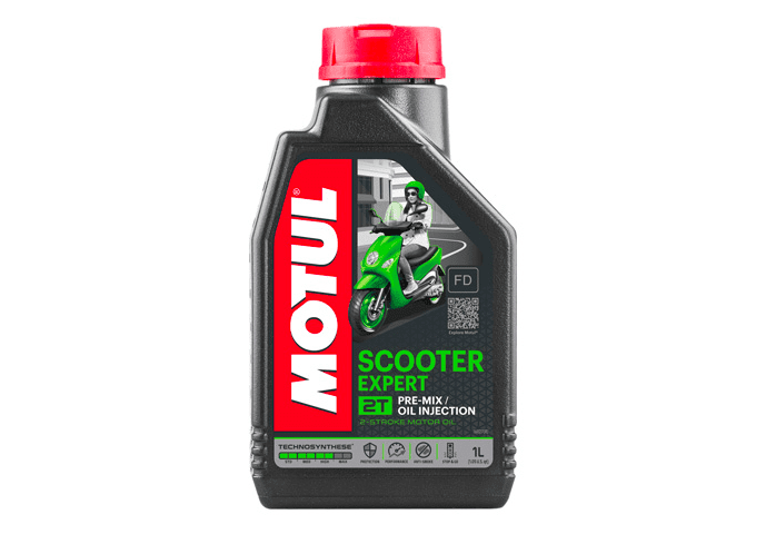 105880 1 litro olio motul scooter expert 2t motor oil technosynthes