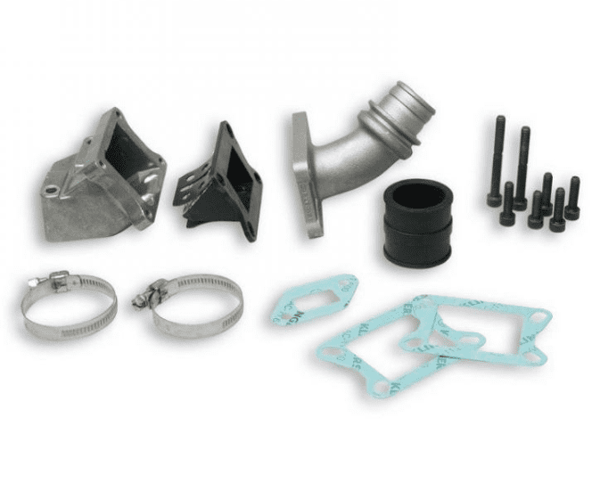 205460 Malossi reed valve intake manifold kit for phbl 25 crankcase Vespa PK 125