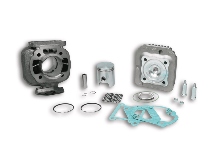 316901 gruppo termico malossi 50cc d.40 aprilia amico 50 2t ghisa sp.10