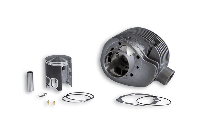 3116359 gruppo termico malossi 210cc d.68,5 vespa px e 200 2t alluminio sp.16