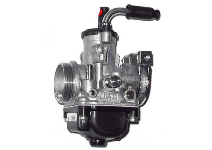 02585 carburetor dellorto phbg 17.5 ad 2t/4t manual air universal female connection moped/am6 2585