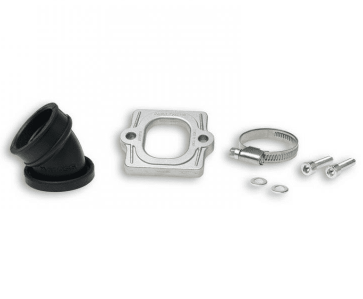 2013802 x360 inclined manifold assembly d.30 - 35 and length 29 in fkm (for piaggio engines)