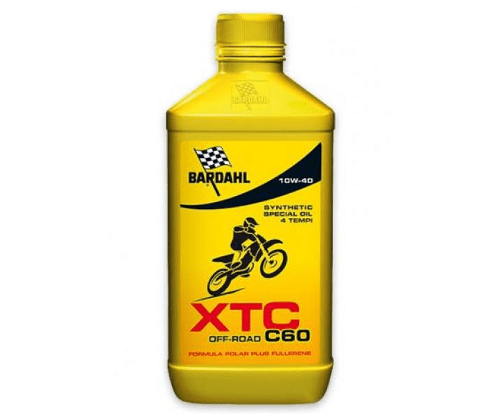 351041 oil bardahl xtc c60 off road 10w40 lubricant for motorcycles 4t 1lt