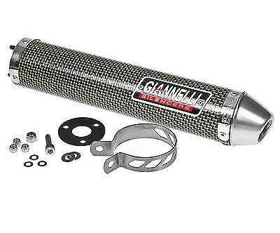 GIA53512HF Silenziatore Giannelli Street Carbone Kevlar® CE Aprilia RS 125 2T 1999 - 2007, COD: GIA53512HF