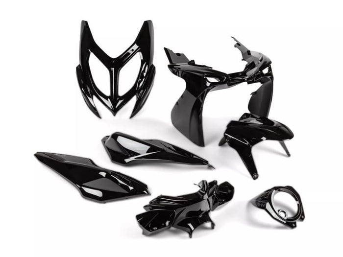 STR-951.01/BK Kit carena 7 pezzi Yamaha Aerox dal 2013 nero, COD: STR-951.01/BK