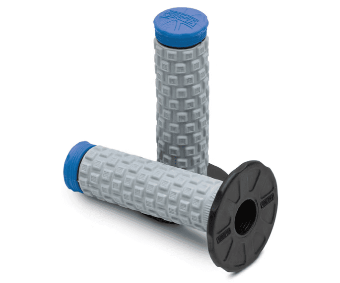 024852 pillow top grips for offroad blue