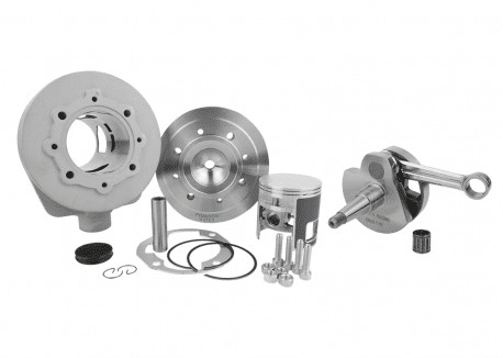 25361002 cylinder kit pinasco shaft 190cc piaggio vespa ts 125 corsa 60 25032941 + 25080826