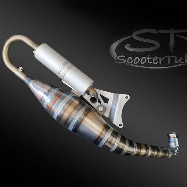 marmitta st-70r per minarelli orizzontale cilindri malossi testarossa