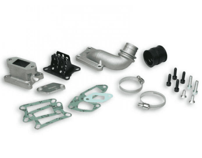 204710 Malossi intake manifold kit Vespa ET3 Primavera 125 2t reed valve to cylinder 1st series for phbl 25 carburetor