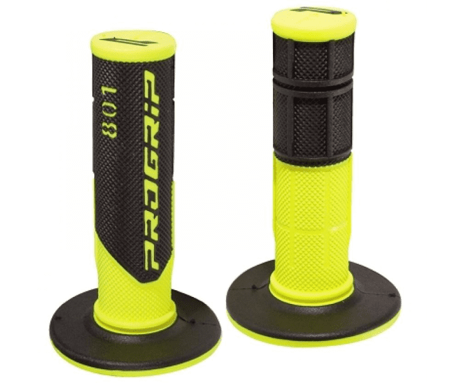 344114 pair of pro grip 801 black/yellow grips