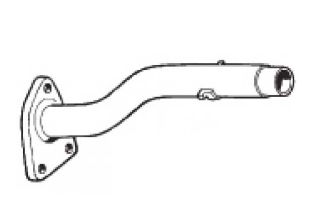 1199598 Olympia intake manifold - Vespa PK50-PK50S - Three-hole flange - 16/10 carburetor