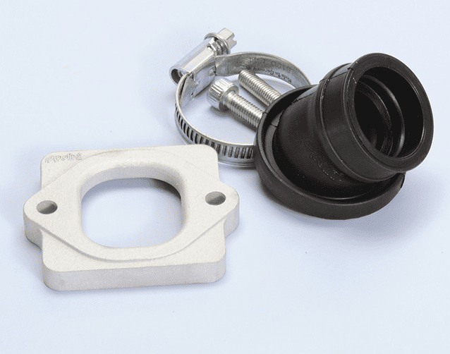 215.0431 collettore aspirazione polini piaggio-gilera ã˜ 19mm phbg evo 360 gradi