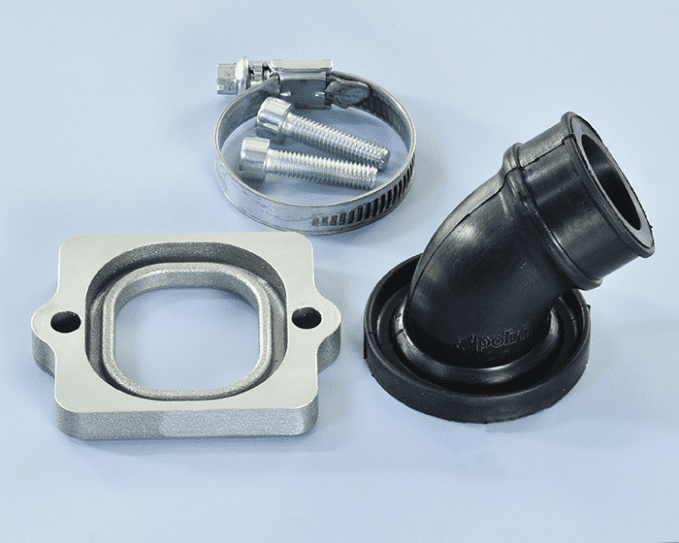 215.0423 collettore aspirazione polini piaggio-gilera diametro 21mm 360 gradi