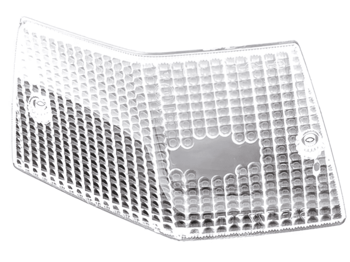 R246470390 Vetro Freccia trasparente posteriore destra Vespa PX / T5 / VNX / VLX / VSE / VNX2T, COD: R246470390