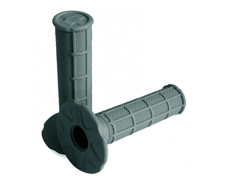 024837 single dens 1/2 grips for offroad med dark grey
