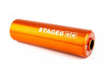 S6-96ET030/OR SILENZIATORE STAGE6 50 - 80CC MONTAGGIO A SINISTRA ARANCIONE, COD: S6-96ET030/OR