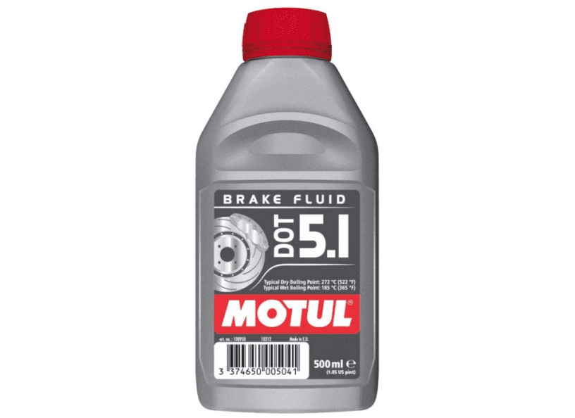 100950 Motul Dot 5.1 100% Synthetic Non-Silicone Based Oil (Brakes &amp; Clutches) Recommended for ABS Systems