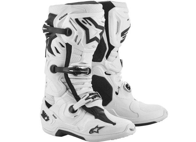 ALP34102309 Stivali Alpinestars Tech 10 Supervented blanches 49