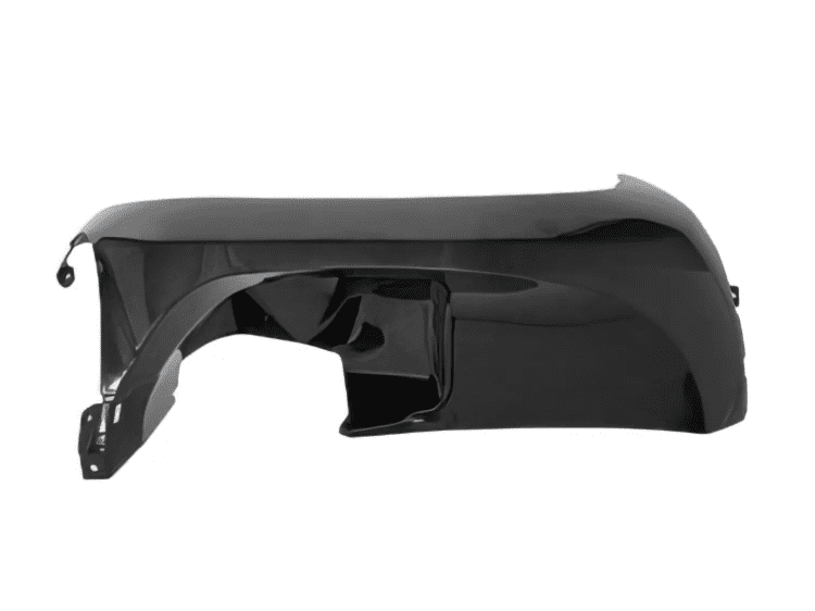 A366330C Front left side fairing MBK Ovetto / Neo's (2008), black