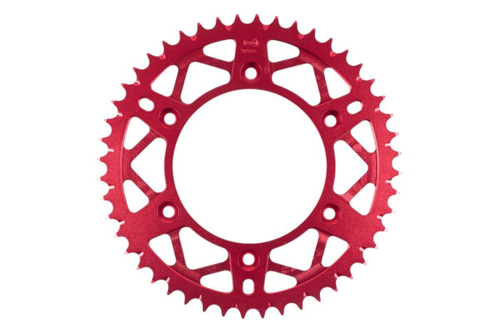 A11212.50R Corona AFAM ergal autopulente rossa - 50 denti - HONDA