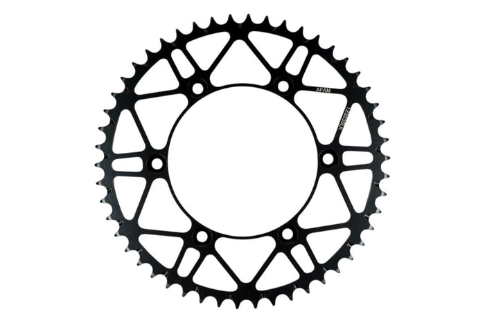 A12323S.49 Corona AFAM SLK acciaio autopulente nero - 49 denti - FANTIC YAMAHA