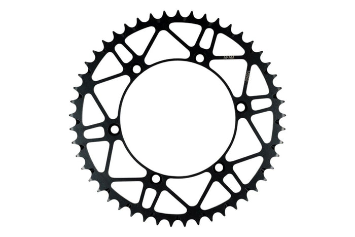 A16206S.51 Corona AFAM SLK acciaio autopulente nero - 51 denti - KAWASAKI SUZUKI
