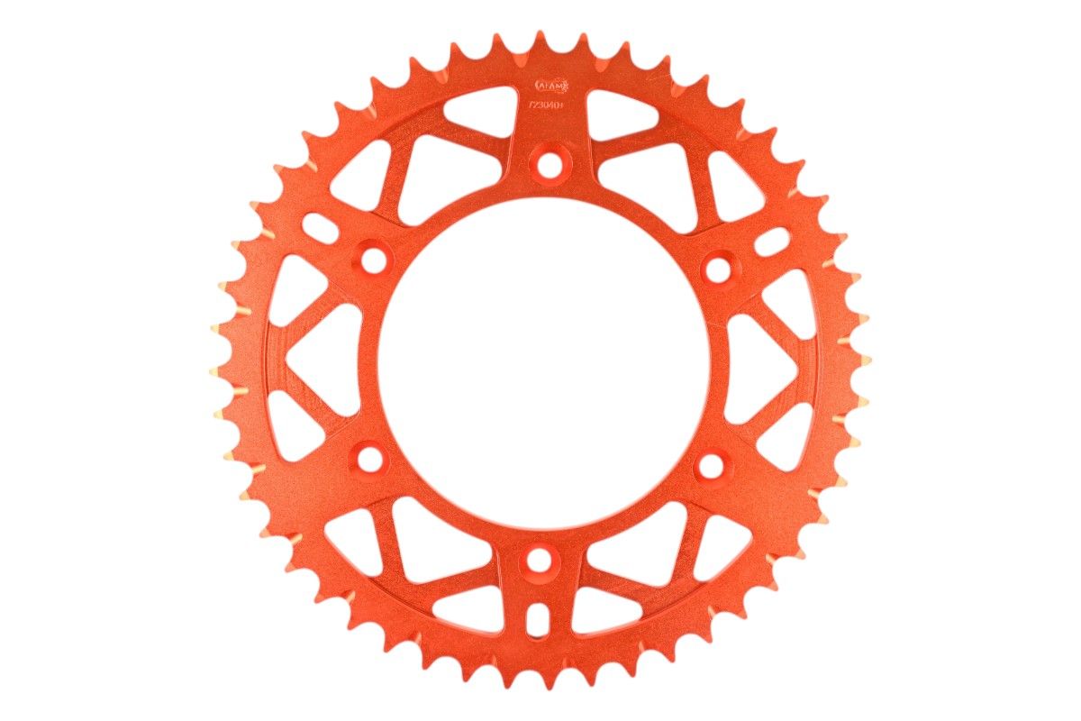 A72304.48A Corona AFAM ergal autopulente arancione - 48 denti - KTM
