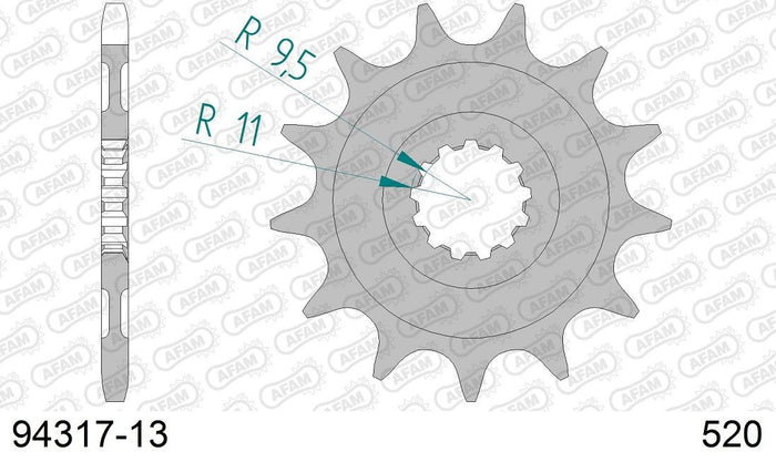 A94317.13 Pignone AFAM - 13 denti - TM